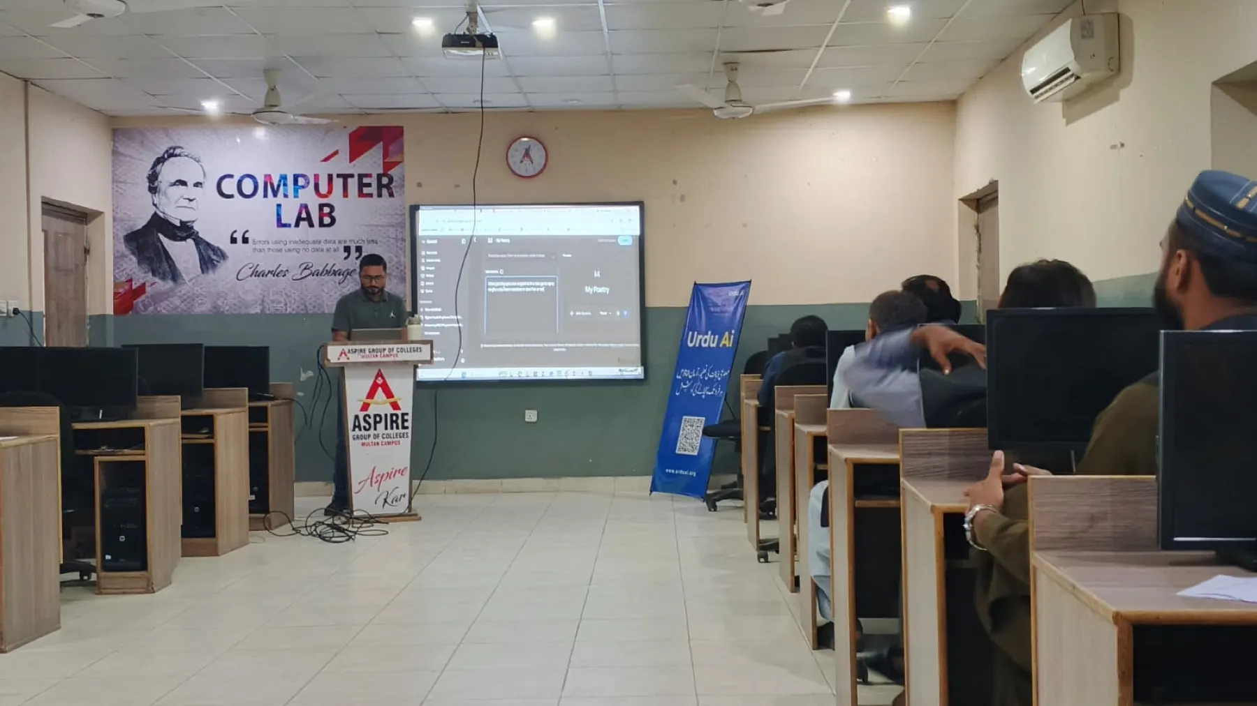 Computer labs and classrooms