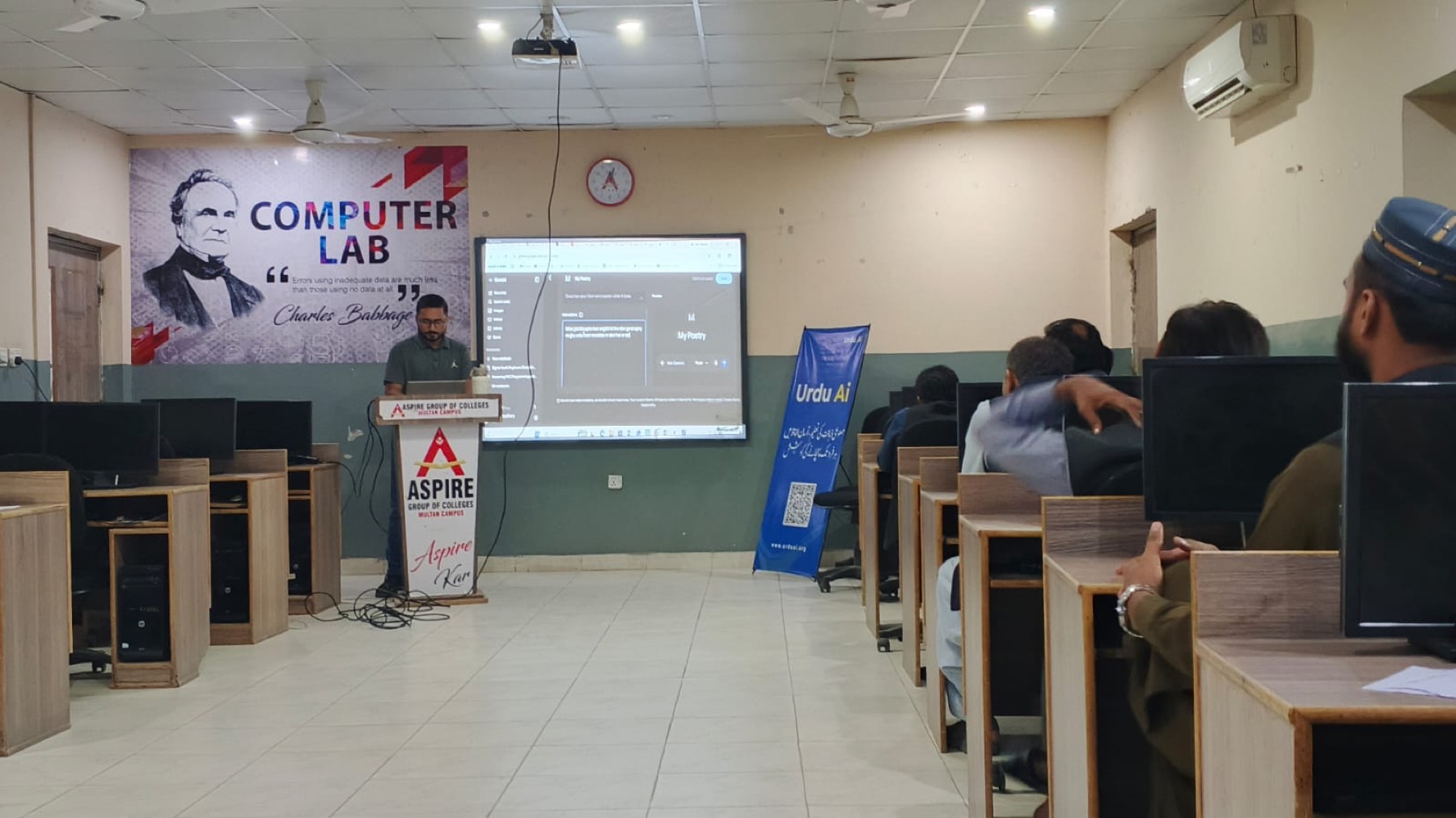 Computer labs and classrooms
